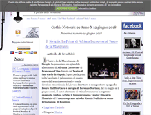 Tablet Screenshot of gothicnetwork.org